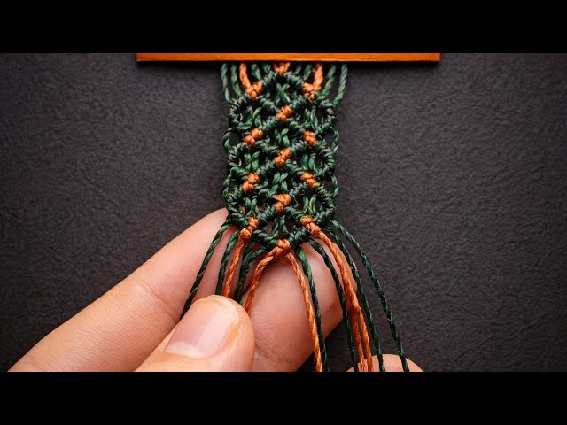 Easy Macrame Bracelet Pattern Tutorial | Passo a Passo para iniciantes ✨
