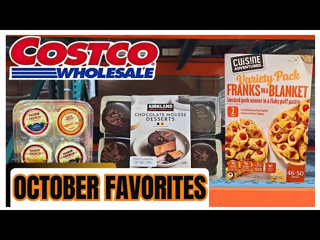 COSTCO 40 FAVORITE ITEMS & DEALS for OCTOBER 2026!✨️PRODUCT TESTING & HONEST REVIEWS