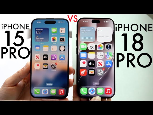 iPhone 18 Pro Vs iPhone 15 Pro! (Comparison) (Review)