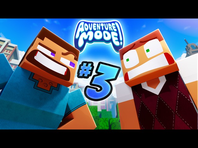Adventure Mode! -  Ep 3: We Love You Steve | Minecraft Animated Series