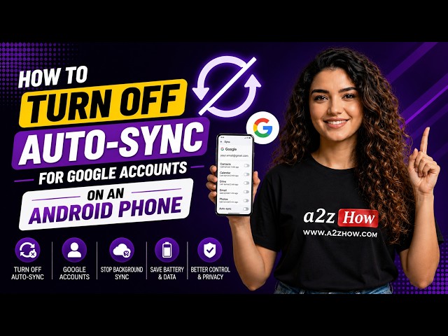 How to Turn Off Auto-Sync for Google Accounts on an Android Phone