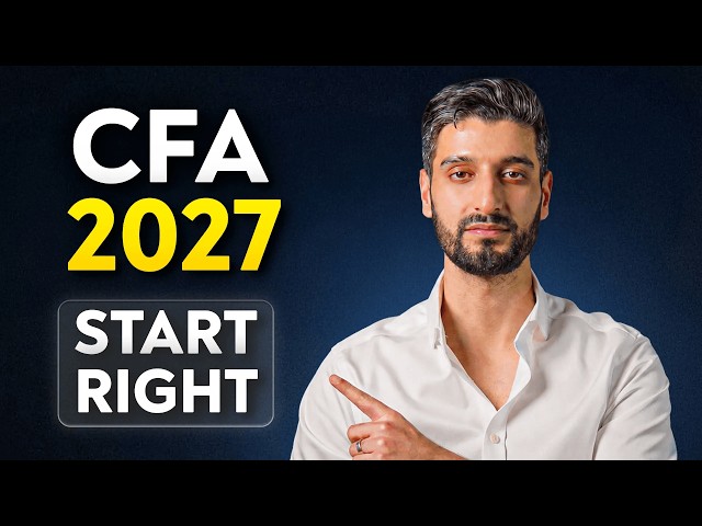 Watch this before you start the CFA (2027)