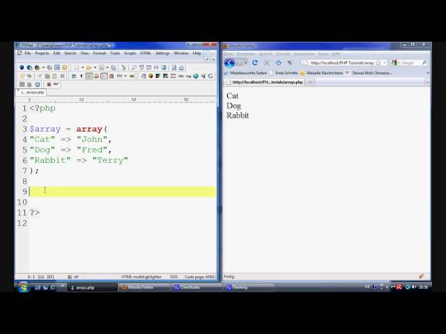 PHP Tutorial- Introduction to Array's  // Tips from a Self Taught Developer