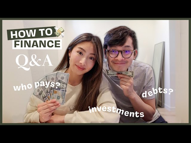 Finance Q&A | How we invest, splitting expenses, debt, credit cards +$500 GIVEAWAY