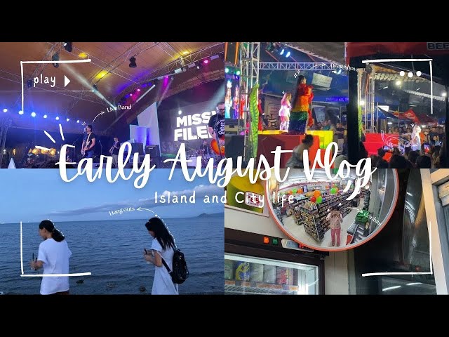 ꕥEarly July Vlog|| 08: Live band, hangouts, travel, food adventures, pageant, drag show🍔🎸⭐️