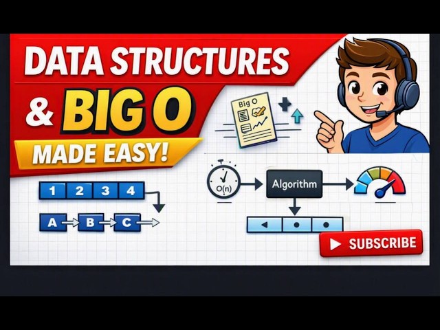 Mastering Data Structures & Big O Made Easy