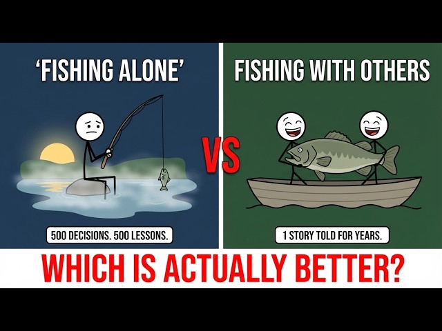 Fishing Alone vs Fishing With Others — Which Is Actually Better?