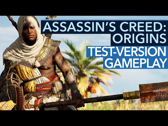 Assassin's Creed: Origins - Test-Version Gameplay: Unsere Eindrücke aus dem fertigen Spiel