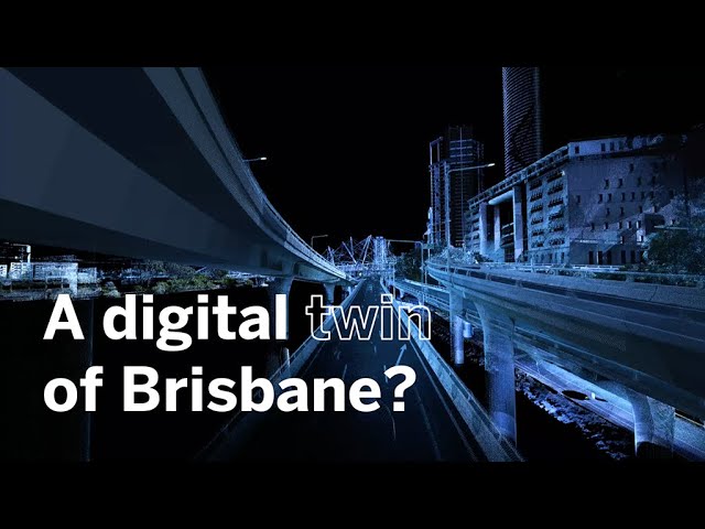 Digital Twin Model of Brisbane | Created by Leigh Surveyors | Using Trimble MX9 Mobile Mapping