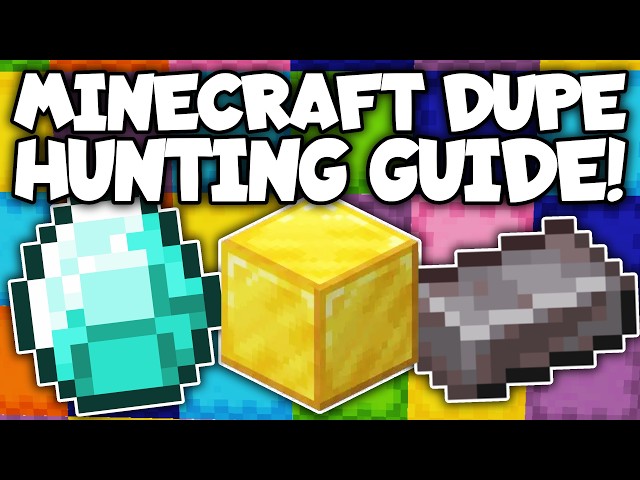 Minecraft Multiplayer Dupe Hunting Guide for Java Edition