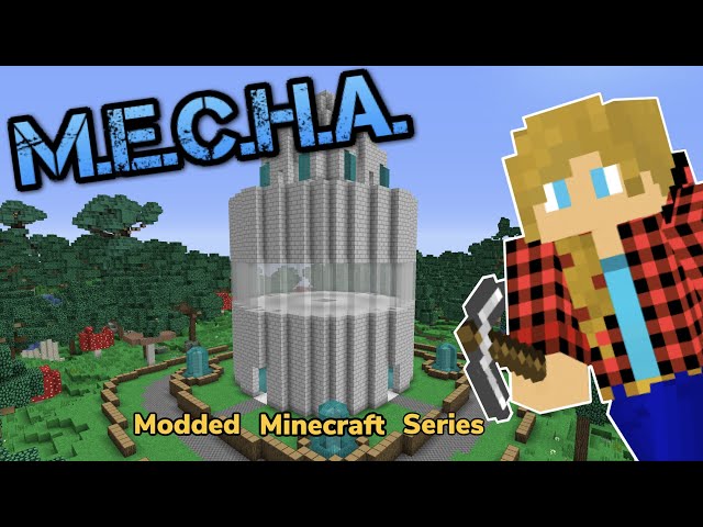 Ultimate Tower HQ!  |  M.E.C.H.A Modded Minecraft Let’s Play