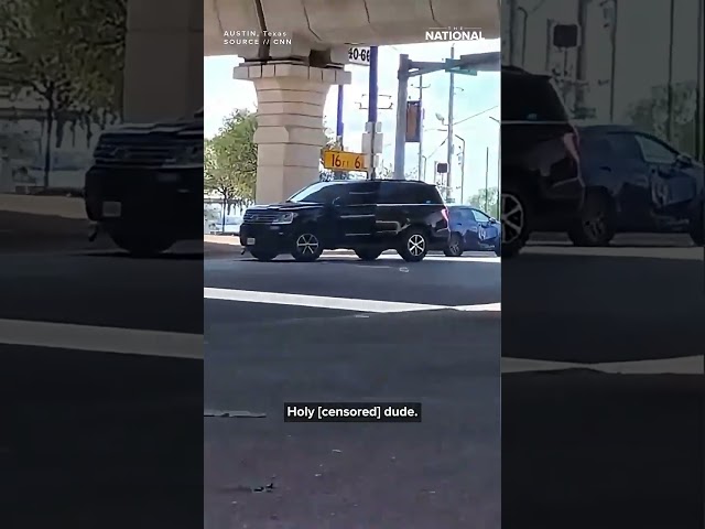 Video captures GUNSHOTS during ICE involved shooting in Austin