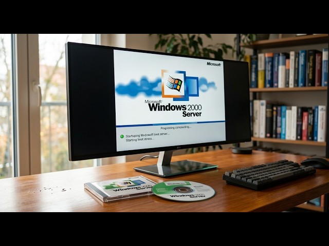 Installing Windows 2000 Server Nearly 30 Years Later!