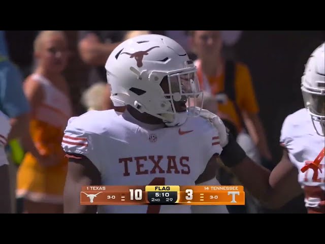 Colin Simmons called for unsportsmanlike conduct penalty after this sack 😳 | ESPN College Football