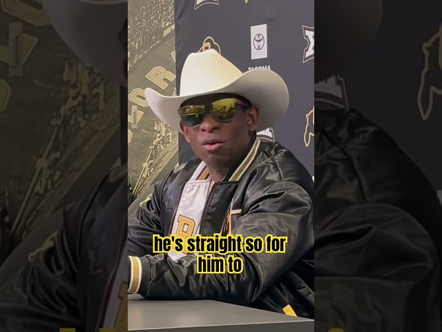 Why Colorado’s Deion Sanders hired HOFer Marshall Faulk #cfb #coachprime #cubuffs #shorts