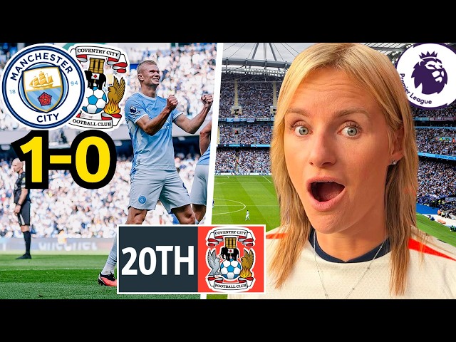 HAALAND SENDS COVENTRY BOTTOM OF THE PREMIER LEAGUE!!