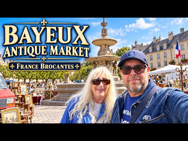 Antique & Vintage Thrifting At A French Brocante Flea Market In France Treasure Hunting