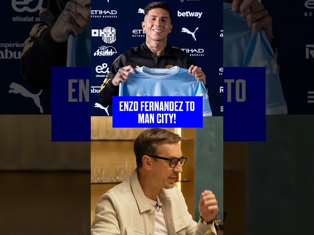 Enzo swaps Chelsea for City… who WON this deal? 🤔 🔵