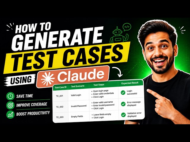 How to Generate Test Cases Using Claude AI in Minutes