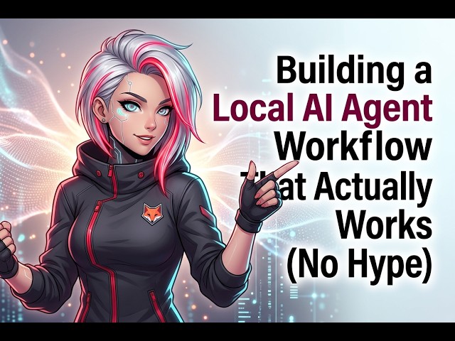 Building a Local AI Agent Workflow That Actually Works (No Hype)