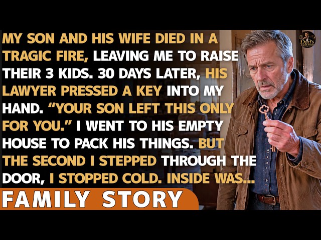 Raising 3 Grandkids After My Son Died, His Lawyer Handed Me a Key—But the Moment I Stepped Inside...