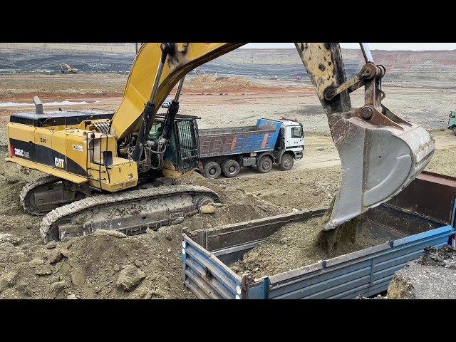Caterpillar 385C Excavator | Digging Hard Ground in the Mine - Interkat SA