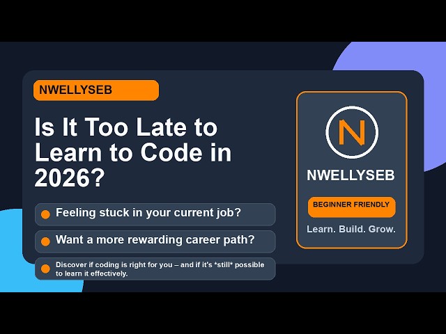 Is It Too Late to Learn to Code in 2026?