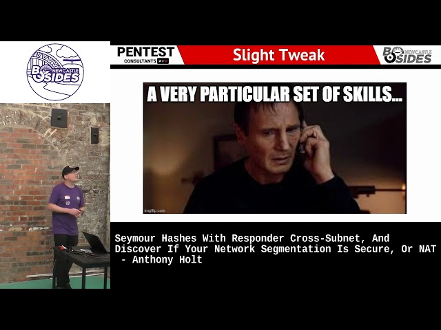 Discover If Your Network Segmentation Is Secure, Or NAT - Anthony Holt