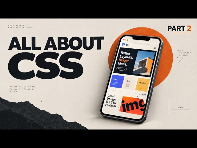 CSS Tutorial for Beginners – Flexbox, Grid, Spacing & Typography | Part 2