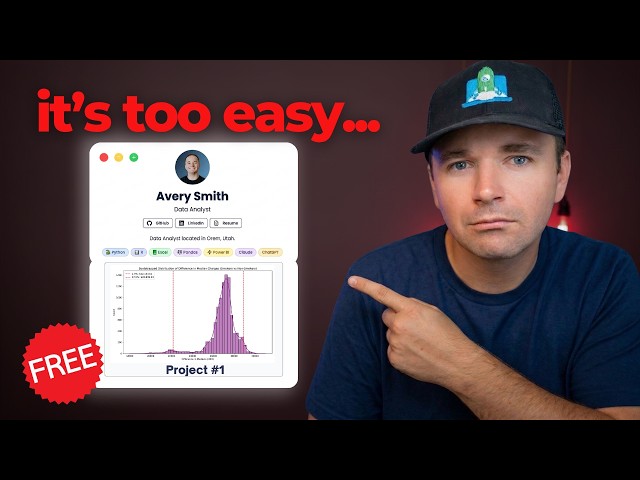 Build a Data Analyst Portfolio in 9 Minutes (Full Tutorial)