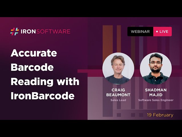 Accurate Barcode Reading with IronBarcode