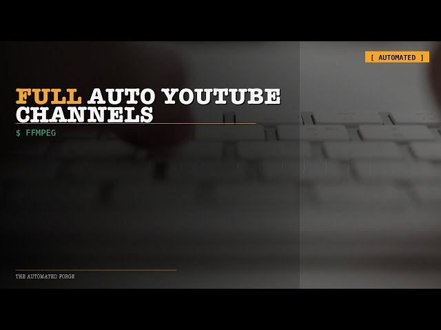 Three Channels Orchestrated Daily with Automated Forge's ffmpeg