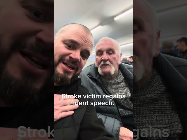 Stroke victim regains ability to speak