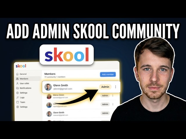 How To Add An Admin To Skool Community Group 2026 (Full Guide)