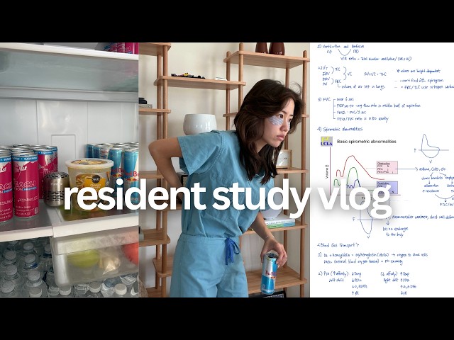 the reality of studying in residency