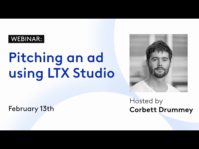 Creating a commercial using LTX Studio