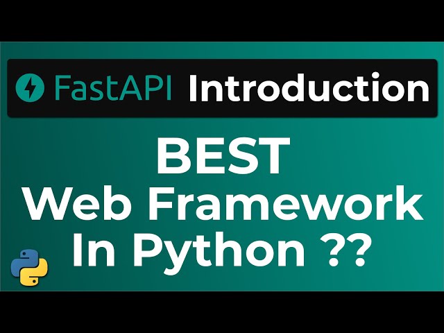 FastAPI Introduction - Build Your First Web App - Python Tutorial