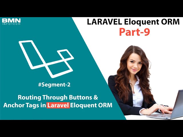 Routing Through Buttons & Anchor Tags in Laravel Eloquent ORM (Segment 2) | Laravel Tutorial Part 9