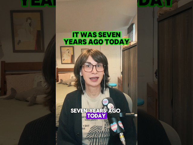 SEVEN YEARS SINCE I REALIZED I WAS TRANS #TransJoy #Nonbinary #TransStories