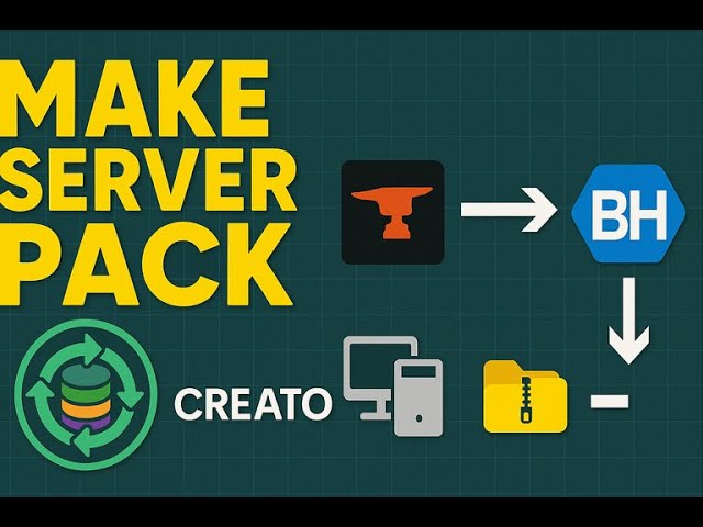 Server Pack Creator Guide: Turn Your CurseForge Modpack into a Bisect Hosting Server!