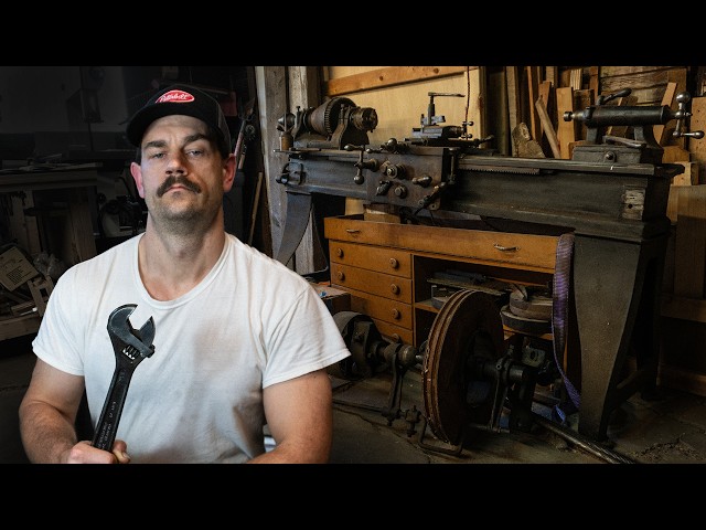 Can we bring this antique lathe back from the dead?