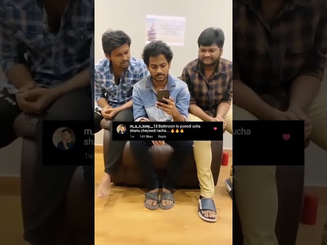 Shannu don jhakaas crazy comments 🥰😍🤣😂 || Shanmukh jaswanth