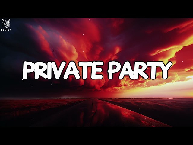 Sean Paul - Private Party (lyrics)