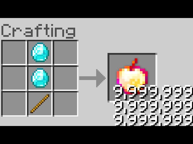 Minecraft, But Crafts Are Mega Random…