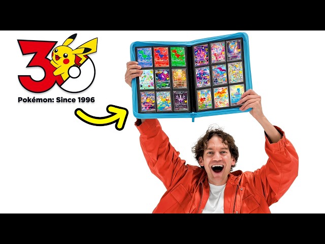 Finished Pokémon 30th Anniversary MASTER SET