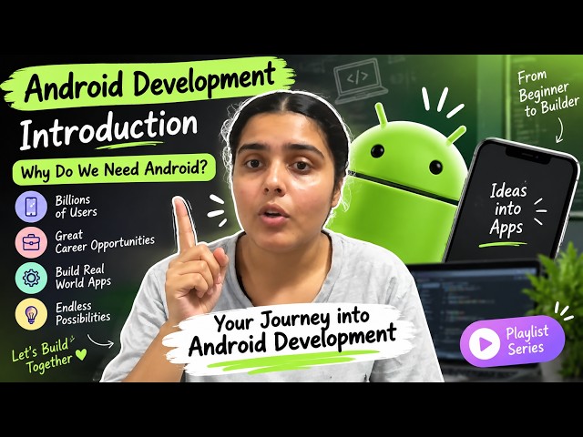 Android Development in 2026 🚀 | Why Learn Android? | Complete Android Course #1