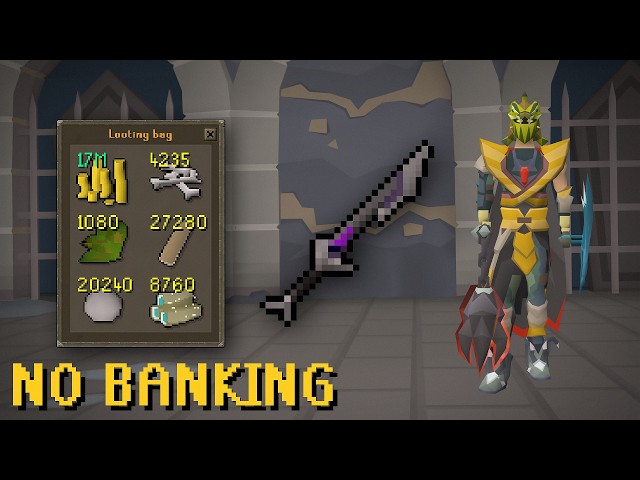 Making a Full Voidwaker in the Wilderness (NO BANKING)