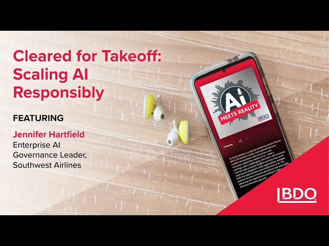Cleared for Takeoff: Scaling AI Responsibly