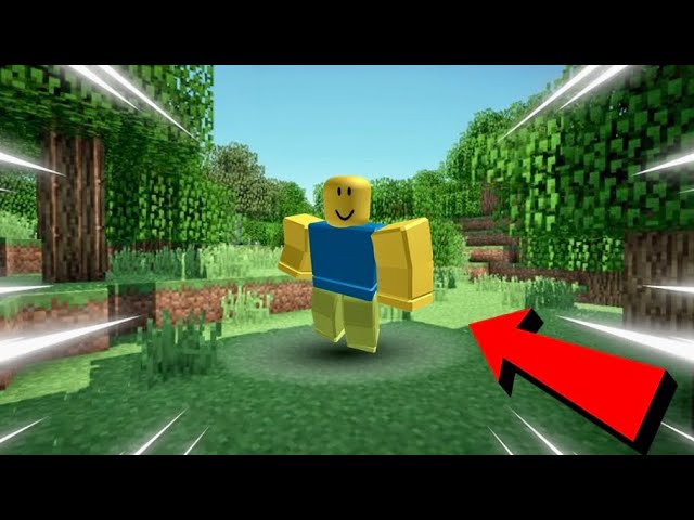 Minecraft but it’s Roblox…
