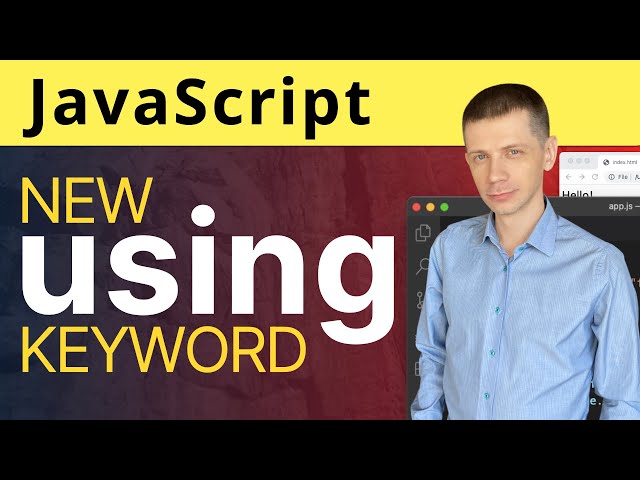 Using is a New Keyword in JavaScript | ECMAScript feature